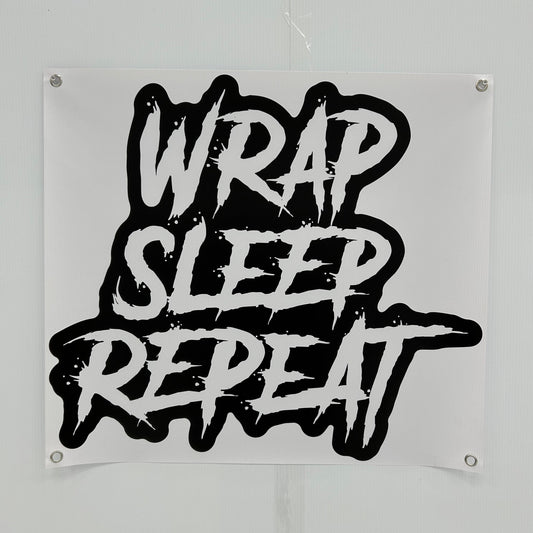 wrap Sleep Repeat Banner