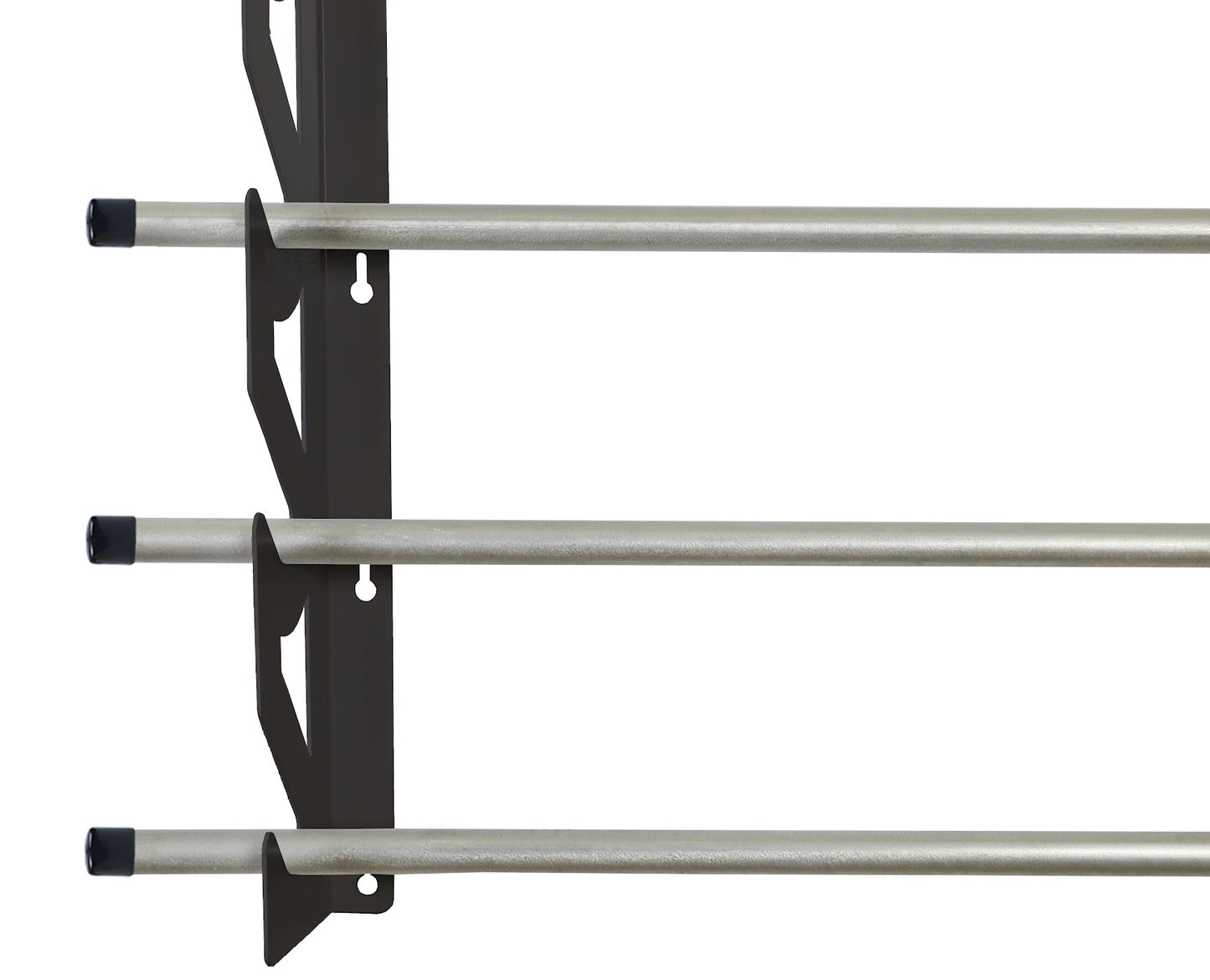 Buffalo Racking Vinyl Wrap Wall Storage System Kit With Poles